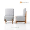 Kursi Lounge Minimalis Jepara – Modern Chair Kayu Jati