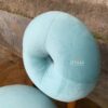 Oval Donut Chair – Kursi Unik Modern dengan Sentuhan Kayu Jati Asli