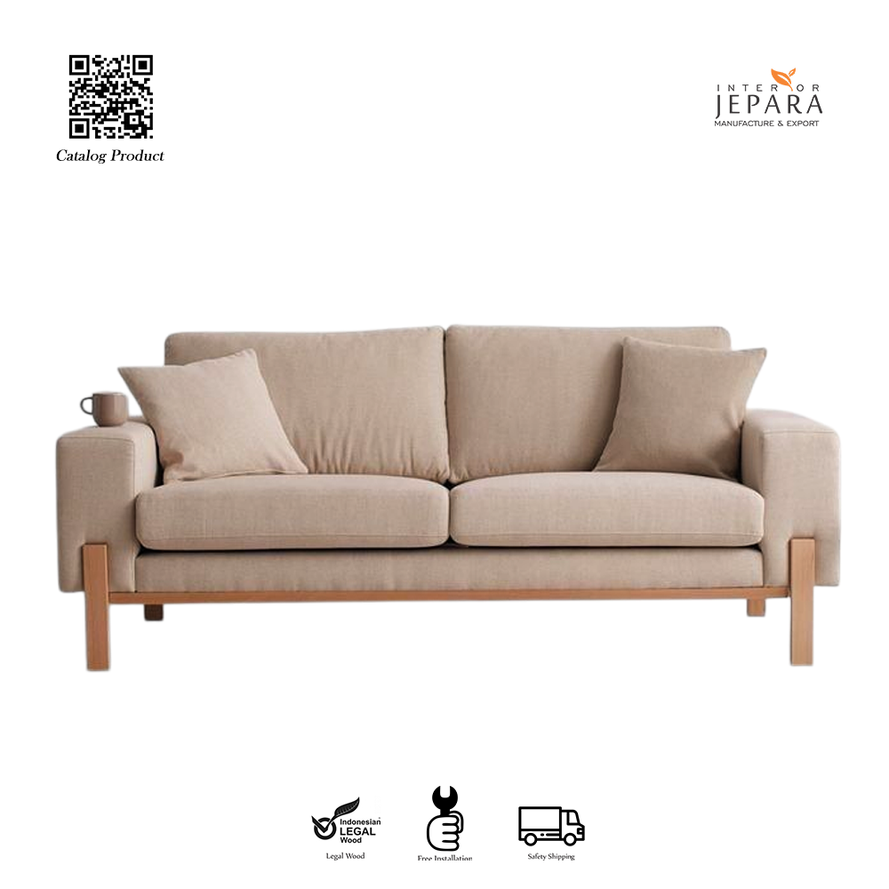 Sofa Empuk Minimalis Ruang Tamu Jepara