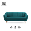 Sofa Minimalis Beludru Premium Interior Jepara
