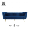 Sofa Modern Velvet Jepara – Minimalis 3 Seater