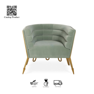 Sofa Single Mewah Minimalis Interior Jepara