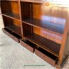 Lemari Perpustakaan Kayu Jati dengan Tangga