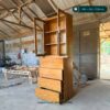 Rak Buku & File Minimalis Kayu Jati Jepara | Interior Jepara