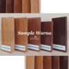 Almari Pakaian Retro Minimalis Kayu Jati Solid
