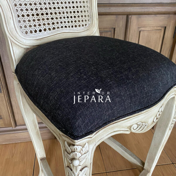 Bar Stool Rustic Eropa Klasik Interior Jepara