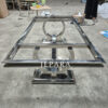 Rings Coffee Table, Meja Tamu Stainless Steel