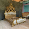 Tempat Tidur Luxury King Mediteranian Full Ukiran