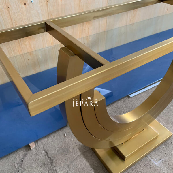 Meja Konsol Modern Stainless Steel