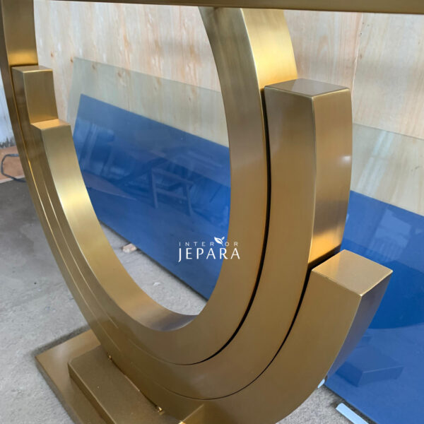 Meja Konsol Modern Stainless Steel