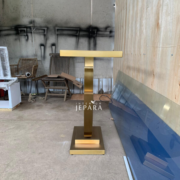 Meja Konsol Modern Stainless Steel