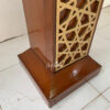 Meja Rekal Alquran Desain Minimalis Bahan Kayu Jati