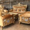 Kursi Tamu Ukir Jepara Mewah Klasik – Set Sofa Tamu Elegan