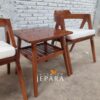 Kursi Teras Minimalis Bahan Kayu Jati