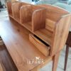 Meja Belajar Minimalis Kayu Jati Berkualitas Premium