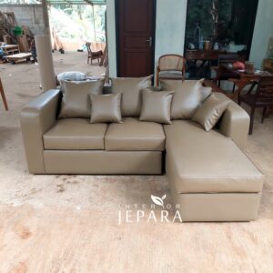 Sofa Modern Minimalis Rangka Kayu Jati