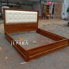 Dipan Minimalis Kayu Jati Solid
