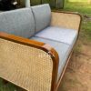 Kursi Sofa Tamu Retro Exclusive Kayu Jati Kombinasi Rotan