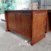 Meja Kantor Minimalis Bahan Kayu Jati