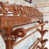 Gawangan Gantungan Kain Batik Kayu Jati