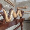 Gantungan Kain Batik Ukiran Bahan Kayu Jati