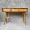 Meja Console Retro Minimalis Kayu Jati