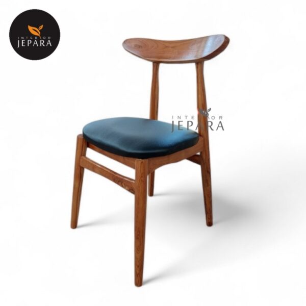 Kursi Makan Kursi Kafe Retro Kayu Jati